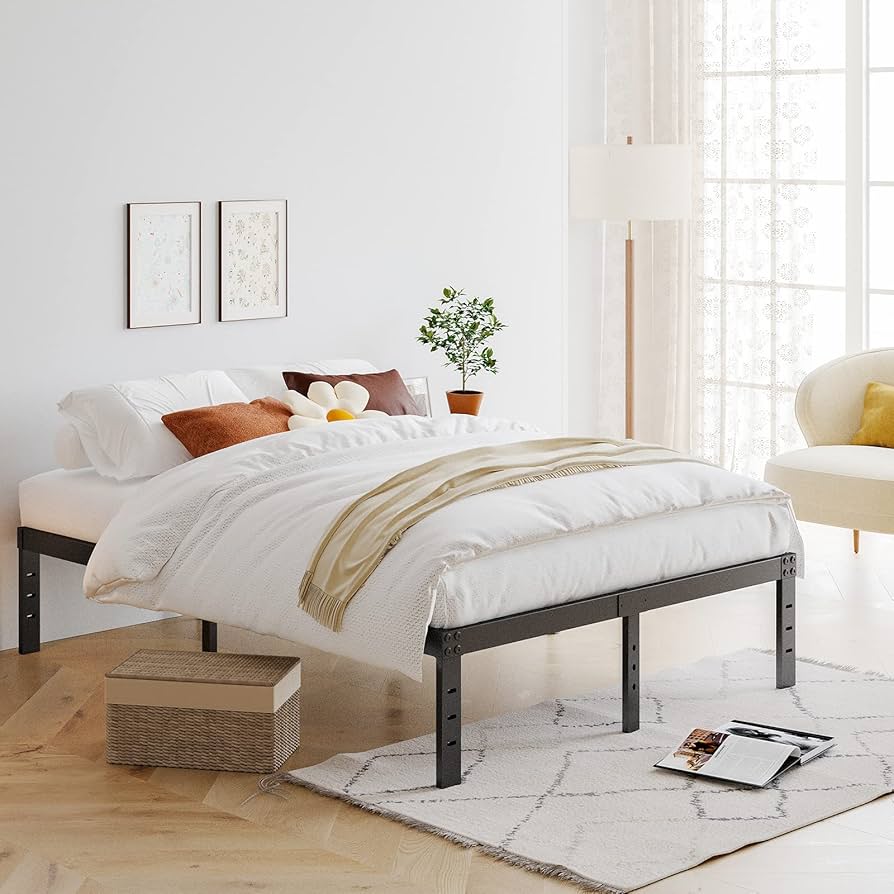 Amazon.com: COMASACH 14 Inch King Size Bed Frame Supports up